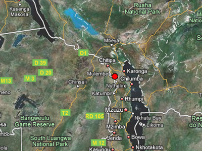 Σεισμός 5,6R στο Μαλάουι