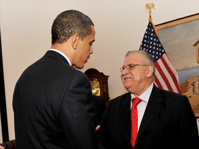 Συνάντηση Οbama – Talabani