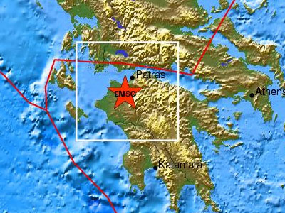 Σεισμική δόνηση 3,5 Ρίχτερ στο Κιάτο