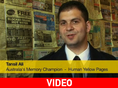 Έχει απομνημονεύσει τον τηλεφωνικό κατάλογο της Αυστραλίας