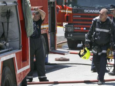 Πυρκαγιά σε καφενείο στην Αγία Βαρβάρα