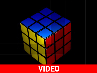 Ο κύβος του Ρούμπικ γιορτάζει