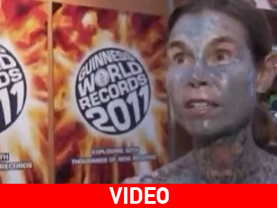 Η γυναίκα με τα περισσότερα τατουάζ στον κόσμο