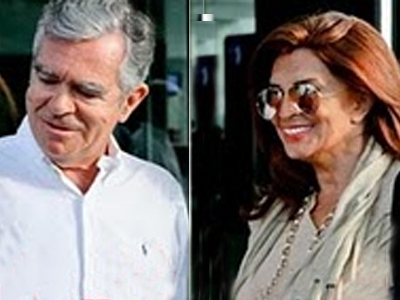 Στην Κύπρο με τον σύντροφό της