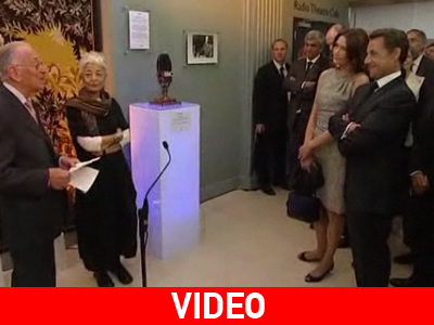 Ο Sarkozy τίμησε τον στρατηγό Charles de Gaulle