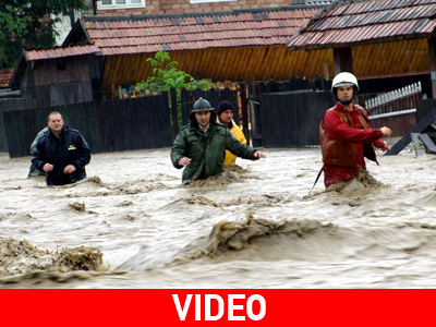 «Φονικές» πλημμύρες έπληξαν τη Ρουμανία