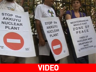 Διαμαρτυρία για την “πυρηνική” συμφωνία Ρωσίας-Τουρκίας