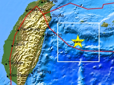 Σεισμός 5,7R στην Ταϊβάν