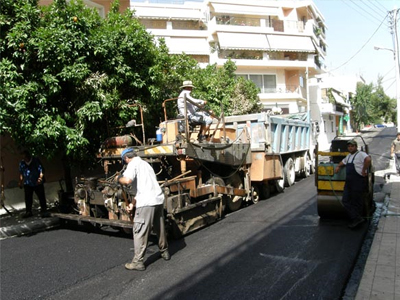 Συνεχίζονται οι εργασίες στο Φοίνικα Καλαμαριάς