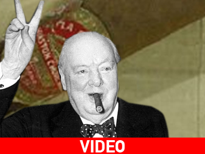 “Στο σφυρί” το πούρο του Sir Winston Churchill