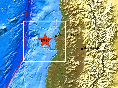 Μετασεισμός 6,1 Ρίχτερ στη Χιλή