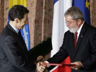 Επίσκεψη Sarkozy στη Βραζιλία