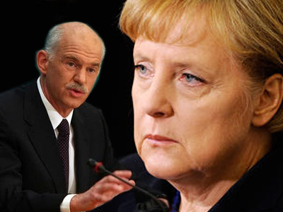 Συνάντηση Παπανδρέου-Μέρκελ στο Βερολίνο