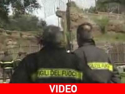 Κατέρρευσε η οροφή του Χρυσού Παλατιού του Νέρωνα