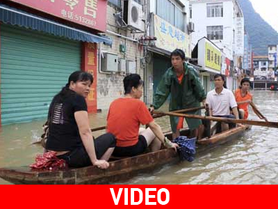 Συνεχίζεται η κακοκαιρία στην Κίνα