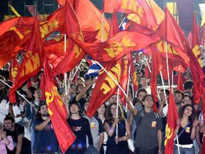 Πορεία διαμαρτυρίας της ΚΝΕ στη Θεσσαλονίκη