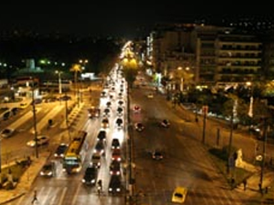 Έργα στην αερογέφυρα Π.Ράλλη και Πειραιώς