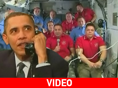 “Διαστημική”… συνομιλία Obama
