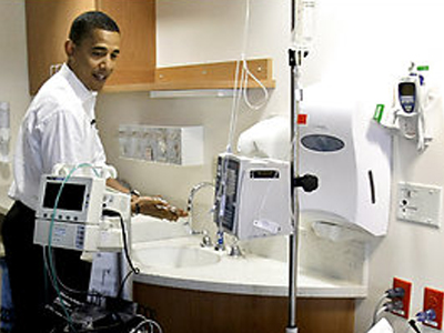 Ετήσιο τσεκ-απ για τον πρόεδρο Obama