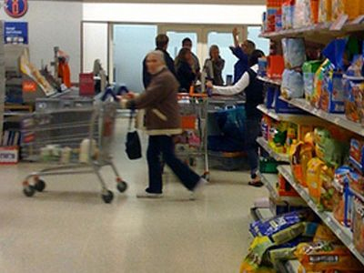 Ληστεία σε σούπερ μάρκετ στα Πατήσια