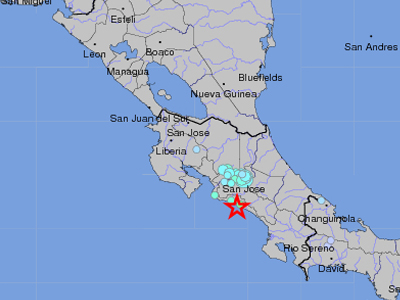 Σεισμός 6,2R στην Κόστα Ρίκα