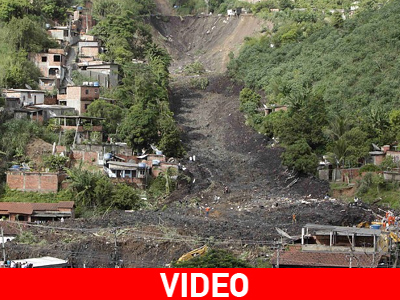 Φόβοι για 400 νεκρούς στη Βραζιλία