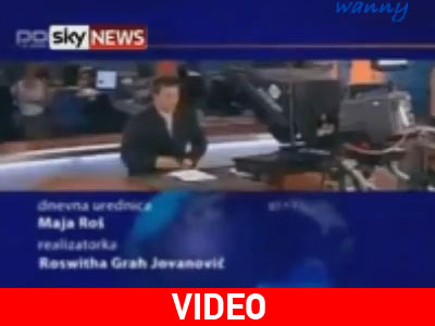 «Αποκαλυπτικός» παρουσιαστής δελτίου ειδήσεων