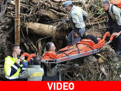 Φονικές πλημμύρες έπληξαν την Ιταλία