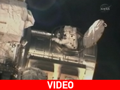 Περίπατος στον Διεθνή Διαστημικό Σταθμό