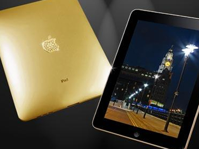 I pad… από χρυσάφι!