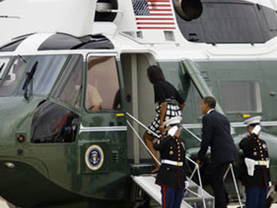 Αντιδράσεις για τα “ελικόπτερα” του Αμερικανού προέδρου