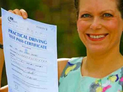 Eπιτέλους… έγινε οδηγός