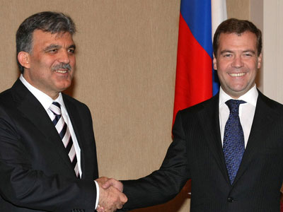 Τηλεφωνική επικοινωνία Medvedev-Gül για τον South stream