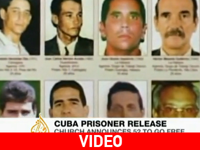 Αναχώρησαν οι πρώτοι πολιτικοί κρατούμενοι από την Κούβα Αναχώρησαν οι πρώτοι πολιτικοί κρατούμενοι από την Κούβα