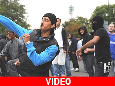 Επεισόδια σε διαδήλωση στο Leeds