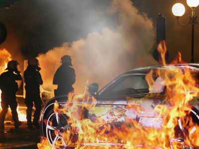 Νέα μεταμεσονύκτια επεισόδια στο κέντρο της Αθήνας