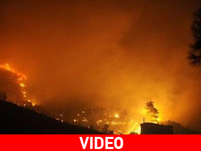 Υπό μερικό έλεγχο η πυρκαγιά στην Ρόδο