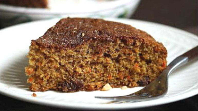 Κέικ ολικής αλέσεως με φρούτα