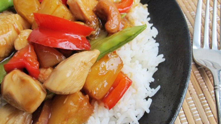 Πολυνησιακό κοτόπουλο σε 20 λεπτά