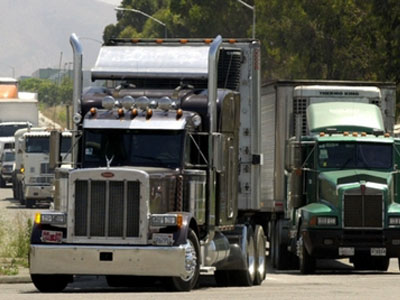 Αυξημένη κίνηση φορτηγών Δ.Χ. στη Θεσσαλονίκη