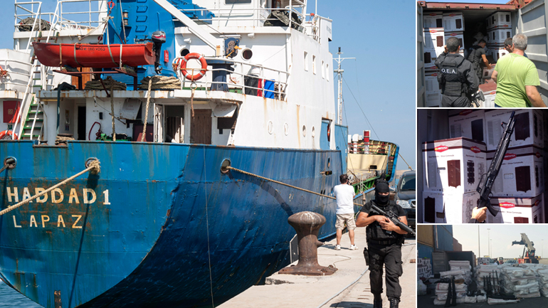 Μετέφεραν όπλα για ολόκληρο στρατό