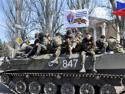 Μάχες μεταξύ ανταρτών και του στρατού στην Ουκρανία