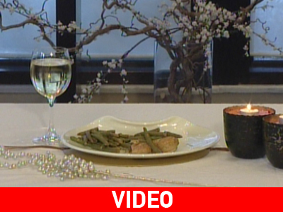 Γαλοπούλα με σάλτσα espresso πορτοκάλι