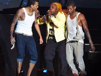 Usher και Chris Brown… μαζί στην Jamaica