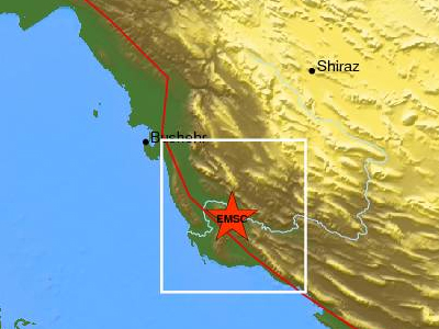Σεισμός 5,1R στο νότιο Ιράν