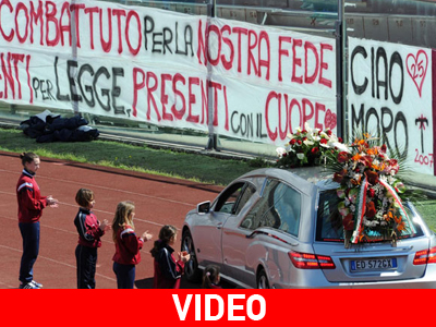 Στο γήπεδο της Λιβόρνο η σορός του Μοροζίνι