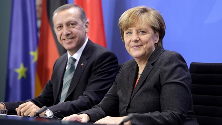 Παραμένουν οι διαφορές μεταξύ Merkel-Erdogan