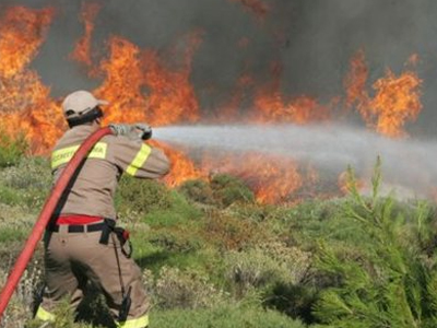 Υπό μερικό έλεγχο πυρκαγιά στην Αχαΐα