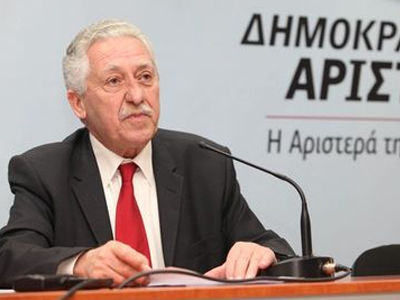 Στην Κρήτη τη Δευτέρα ο Φ. Κουβέλης