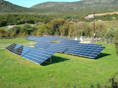 Φωτοβολταϊκό πάρκο στο Αλιβέρι